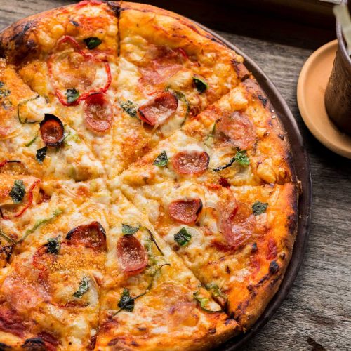 pizza de calabresa